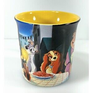 Authentic Disney Parks Lady and the Tramp Ceramic Beverage Mug